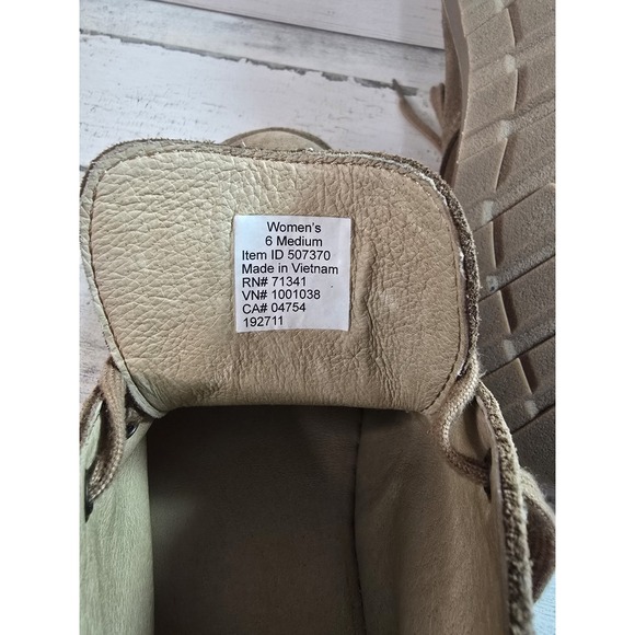 LL Bean Women's Size 6 Stonington Chukka Boots Brown Suede Leather 507370 - Picture 7 of 8